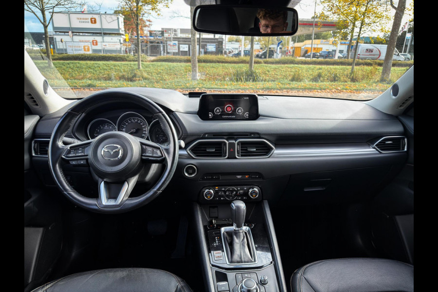 Mazda CX-5 2.0 SkyActiv-G 165 Skylease GT Org. NL|Trekhaak|Camera|GTM Velgen|Leer|Bose Mazda CX-5 2.0 SkyActiv-G 165 Skylease GT Org. NL|Trekhaak|Camera|GTM Velgen|Leer|Bose