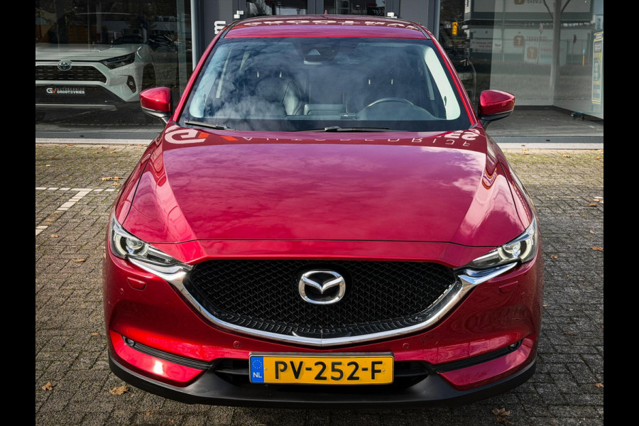 Mazda CX-5 2.0 SkyActiv-G 165 Skylease GT Org. NL|Trekhaak|Camera|GTM Velgen|Leer|Bose Mazda CX-5 2.0 SkyActiv-G 165 Skylease GT Org. NL|Trekhaak|Camera|GTM Velgen|Leer|Bose