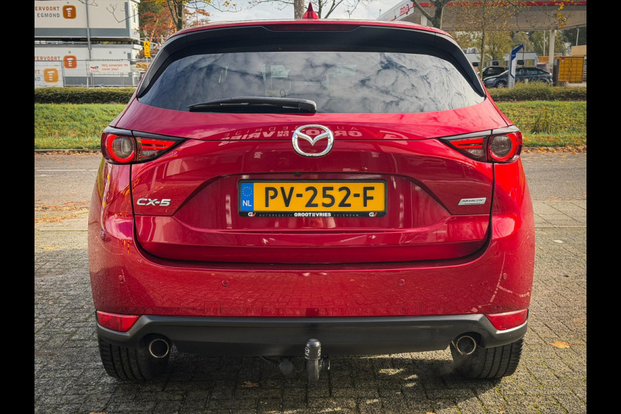 Mazda CX-5 2.0 SkyActiv-G 165 Skylease GT Org. NL|Trekhaak|Camera|GTM Velgen|Leer|Bose Mazda CX-5 2.0 SkyActiv-G 165 Skylease GT Org. NL|Trekhaak|Camera|GTM Velgen|Leer|Bose