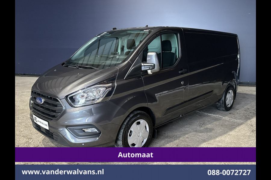 Ford Transit Custom 2.0 TDCI 131pk Automaat L2H1 Euro6 Airco | Apple Carplay | Cruisecontrol | LED | Cruisecontrol Android Auto, Verwarmde voorruit, Parkeersensoren, Bijrijdersbank