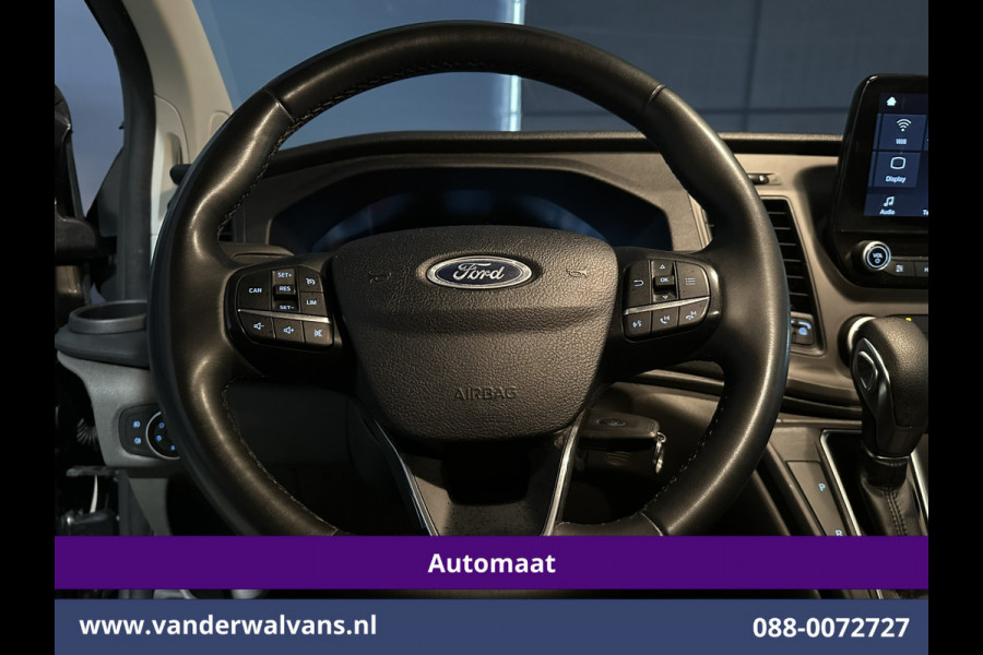 Ford Transit Custom 2.0 TDCI 131pk Automaat L2H1 Euro6 Airco | Apple Carplay | Cruisecontrol | LED | Cruisecontrol Android Auto, Verwarmde voorruit, Parkeersensoren, Bijrijdersbank