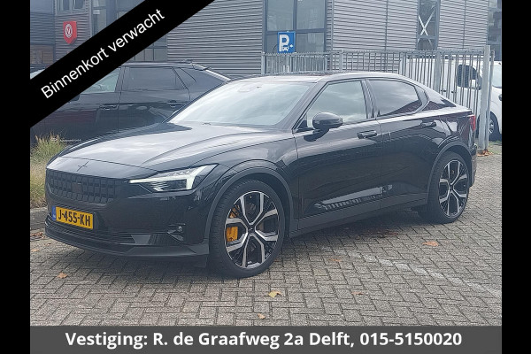 Polestar 2 Long Range Dual Motor Black Edition 78kWh 408 PK | ACCU 92% | Harman Kardon Premium Audio | Navigatie |