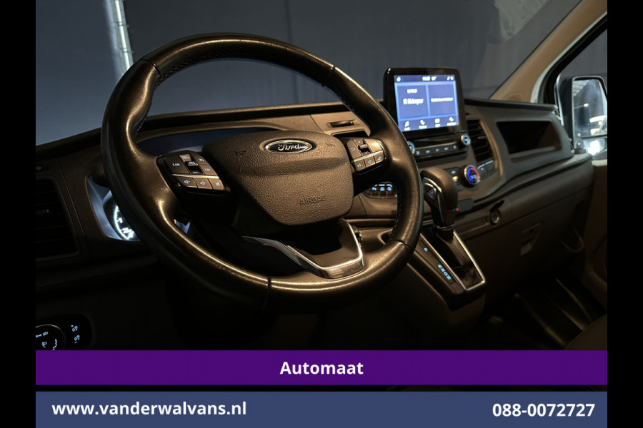 Ford Transit Custom 2.0 TDCI 131pk Automaat L2H1 Euro6 Airco | Apple Carplay | LED | Cruisecontrol Verwarmde voorruit, Parkeersensoren, Bijrijdersbank