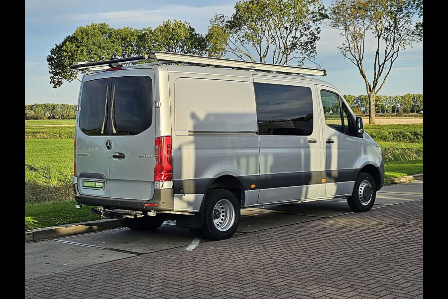 Mercedes-Benz Sprinter 514 L2H1 Dubbellucht 3500kg Trekhaak  Automaat Mbux Euro6 1e Eigenaar!