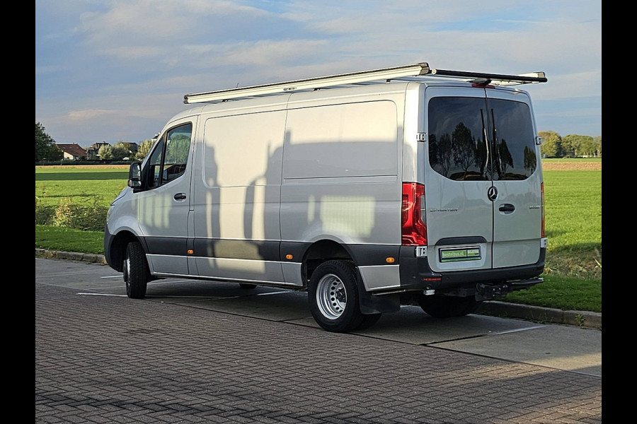 Mercedes-Benz Sprinter 514 L2H1 Dubbellucht 3500kg Trekhaak  Automaat Mbux Euro6 1e Eigenaar!