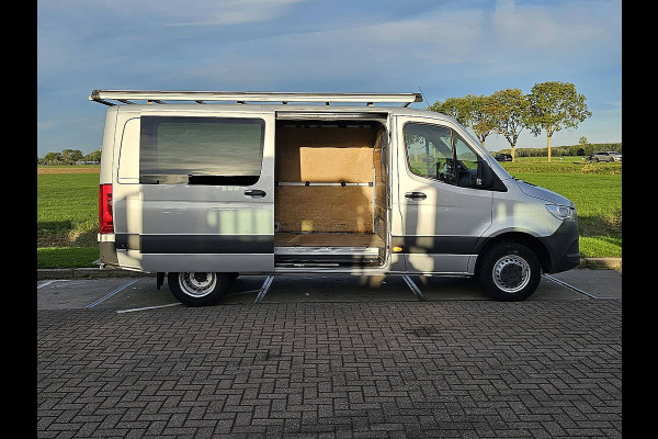 Mercedes-Benz Sprinter 514 L2H1 Dubbellucht 3500kg Trekhaak  Automaat Mbux Euro6 1e Eigenaar!