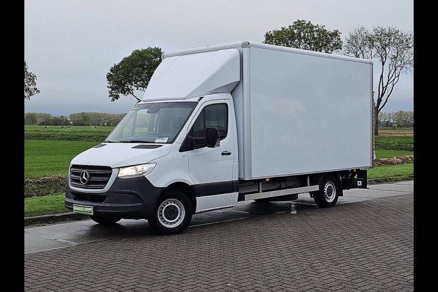 Mercedes-Benz Sprinter 314 2.2 CDI Bakwagen Laadklep Spoiler Zijdeur Lat-om-Lat Betimmerd Airco Automaat 3-Zits Euro6!