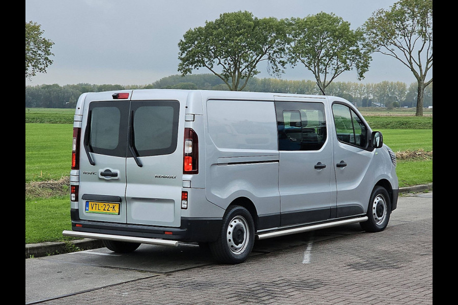 Renault Trafic 2.0 dCi L2H1 DC Comfort Camera Navi Cruise Automaat Sidebars Euro6 150Pk NAP 1e Eigenaar!