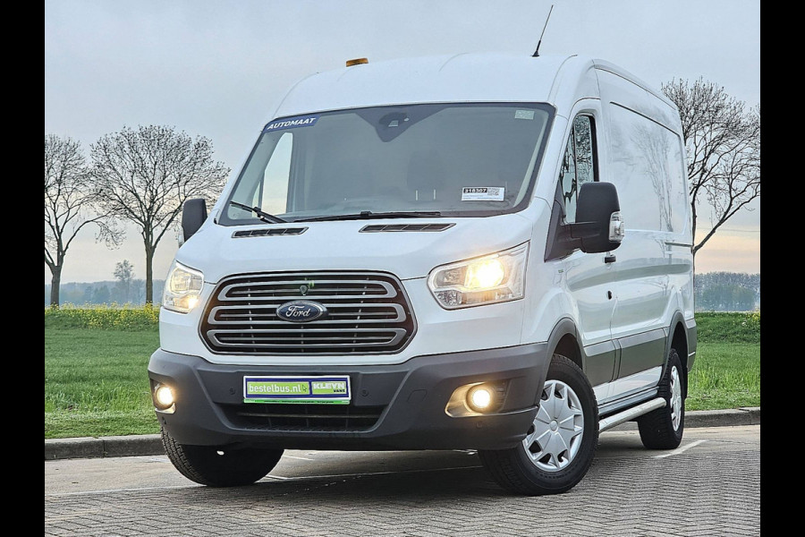 Ford Transit 350 2.0 TDCI L2H2 Trend automaat, airco, navi, side bars, trekhaak, Euro6!