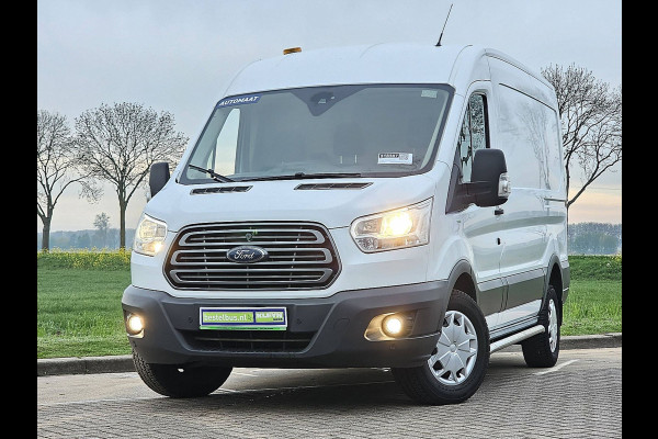 Ford Transit 350 2.0 TDCI L2H2 Trend automaat, airco, navi, side bars, trekhaak, Euro6!