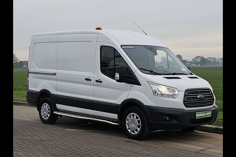 Ford Transit 350 2.0 TDCI L2H2 Trend automaat, airco, navi, side bars, trekhaak, Euro6!