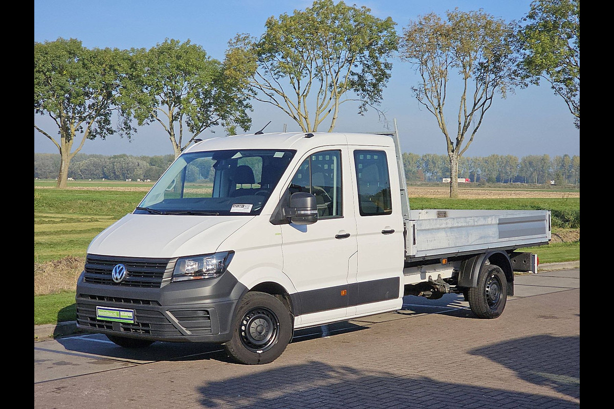 Volkswagen Crafter 35 2.0 DC L4 Open-Laadbak Trekhaak 140Pk Euro6 Airco!