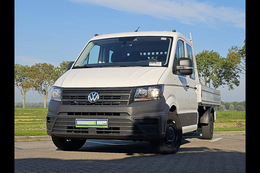 Volkswagen Crafter 35 2.0 DC L4 Open-Laadbak Trekhaak 140Pk Euro6 Airco!