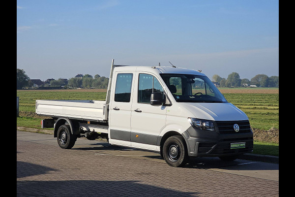 Volkswagen Crafter 35 2.0 DC L4 Open-Laadbak Trekhaak 140Pk Euro6 Airco!