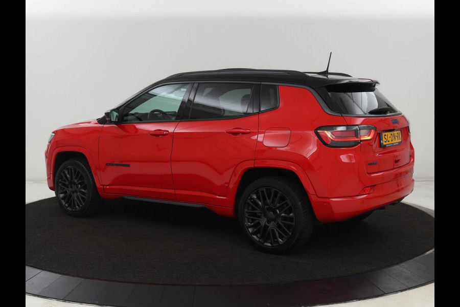 Jeep Compass 4xe 240 Plug-in Hybrid Electric S | Panoramadak | Trekhaak | 360 Camera | Leder | Stoelverwarming | Alpine Sound | Carplay | Stuurverwarming | Adaptive cruise | Navigatie | PHEV