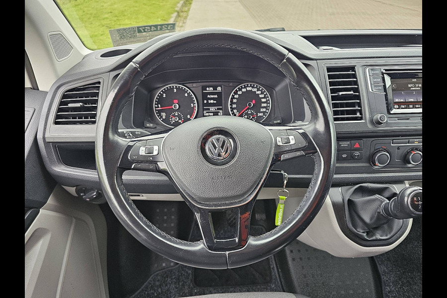 Volkswagen Transporter 2.0 TDI L1H1  Lm-Velgen NAP Airco Euro6 1e Eigenaar Voorruitverwarming Bumpers-Kleur!