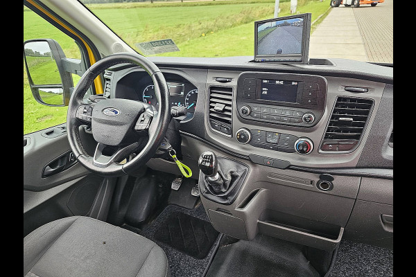 Ford Transit 350 2.0 TDCI L5H1 Open-Laadbak 5 meter! Euro6 Airco Dubbellucht!