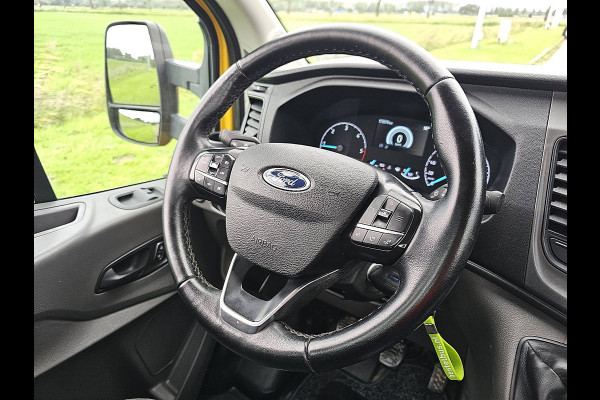 Ford Transit 350 2.0 TDCI L5H1 Open-Laadbak 5 meter! Euro6 Airco Dubbellucht!