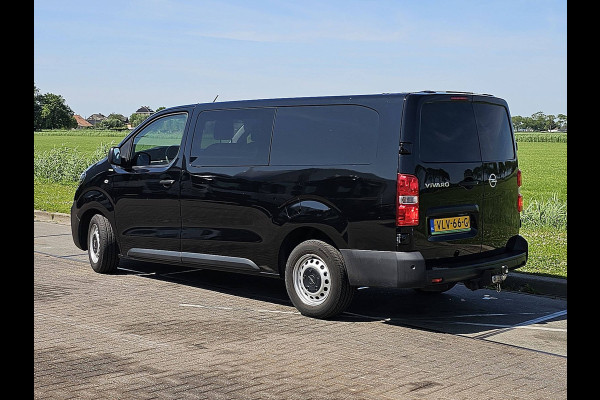 Opel Vivaro 2.0 CDTI L3H1 DC Edition Airco Automaat Trekhaak Navi Euro6 NAP Oh-Historie 1e Eigenaar!