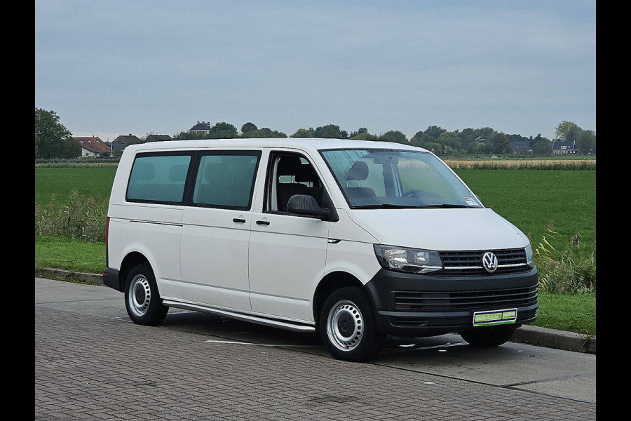 Volkswagen Transporter Kombi 2.0 TDI L2H1 Combi Personenbus BPM Vrij 9 persoons Airco Euro6