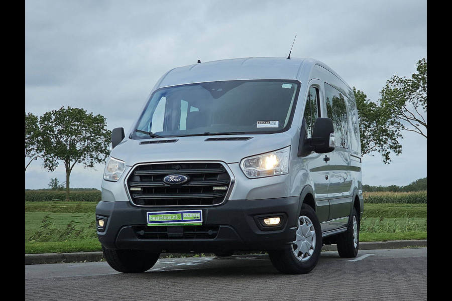 Ford Transit 350 2.0 TDCI L2H2 DC Trend Leer Cruise Trekhaak Carplay