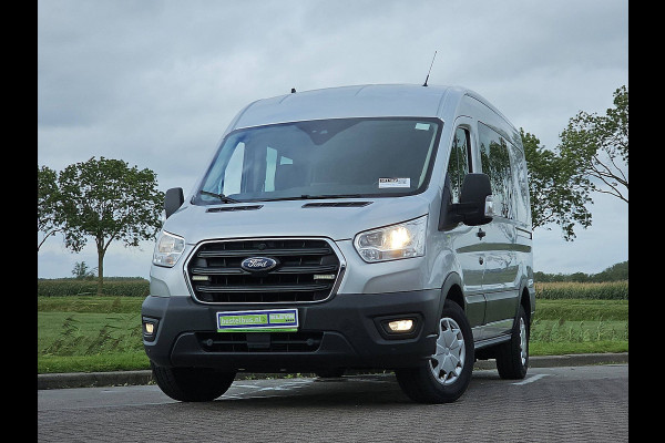 Ford Transit 350 2.0 TDCI L2H2 DC Trend Leer Cruise Trekhaak Carplay
