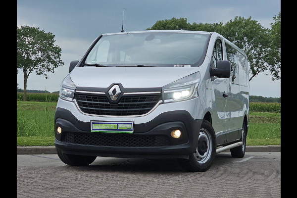 Renault Trafic 2.0 dCi 145 T29 L2H1 DC Comfort Airco Automaat Navi Sidebars Euro6 145Pk NAP 1e Eigenaar!