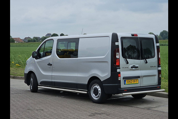 Renault Trafic 2.0 dCi 145 T29 L2H1 DC Comfort Airco Automaat Navi Sidebars Euro6 145Pk NAP 1e Eigenaar!