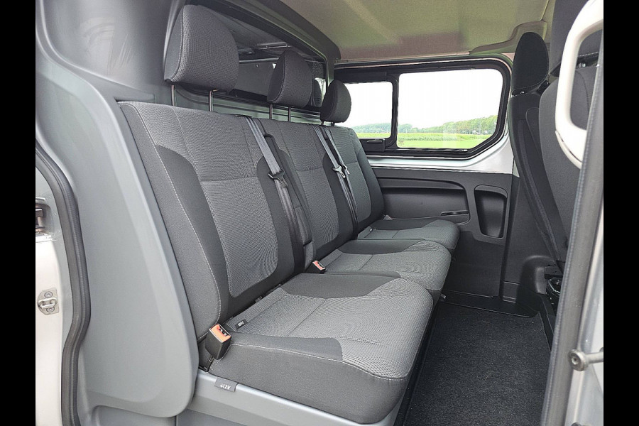 Renault Trafic 2.0 dCi 145 T29 L2H1 DC Comfort Airco Automaat Navi Sidebars Euro6 145Pk NAP 1e Eigenaar!