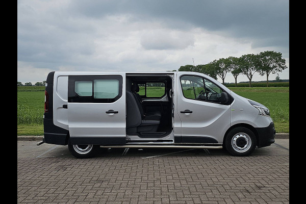 Renault Trafic 2.0 dCi 145 T29 L2H1 DC Comfort Airco Automaat Navi Sidebars Euro6 145Pk NAP 1e Eigenaar!