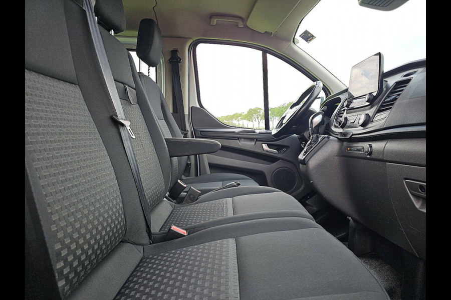 Ford Transit Custom 2.0 L2H1 Navi Airco Dubbele Cabine Automaat Distronic WP-Inrichting PDC 131 PK Euro6