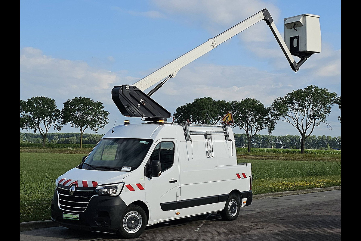 Renault Master 2.3 L2H2 Hoogwerker 10.5M- 12Meter-Werkhoogte Nacelle Airco Nieuw-Model Euro6!