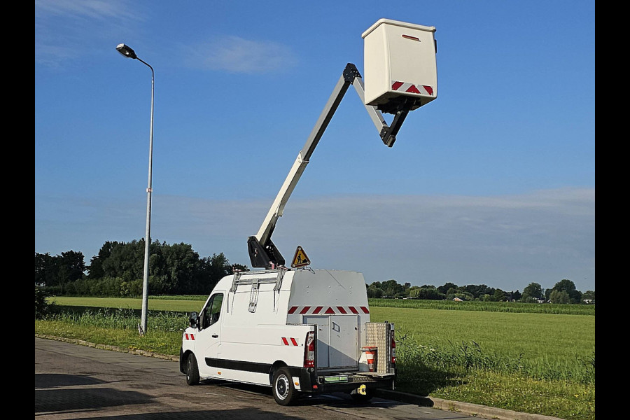 Renault Master 2.3 L2H2 Hoogwerker 10.5M- 12Meter-Werkhoogte Nacelle Airco Nieuw-Model Euro6!