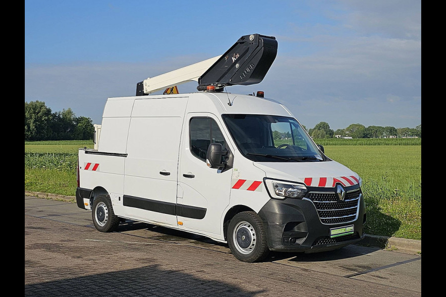 Renault Master 2.3 L2H2 Hoogwerker 10.5M- 12Meter-Werkhoogte Nacelle Airco Nieuw-Model Euro6!