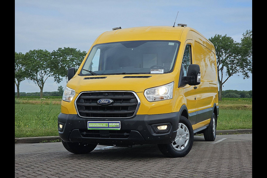 Ford Transit 350 2.0 TDCI L3H2 Trekhaak NAP Airco Euro6 130Pk 1e Eigenaar Oh-Historie!