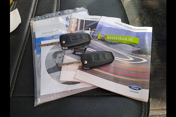 Ford Transit 350 2.0 TDCI L3H2 Trekhaak NAP Airco Euro6 130Pk 1e Eigenaar Oh-Historie!