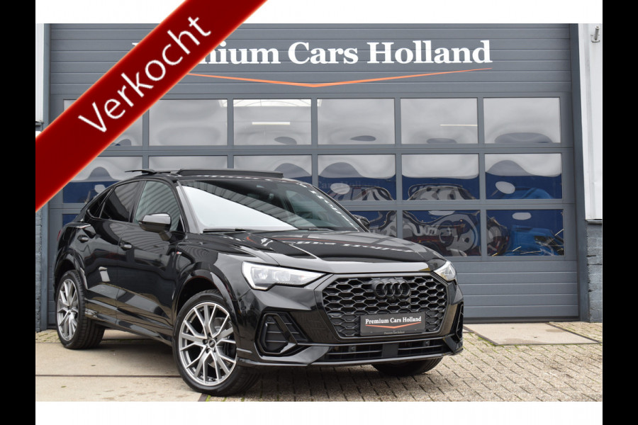 Audi Q3 Sportback 45 TFSI e S-Line 245 Pk Black Ed Pano Navi Memory Keyless Camera 20 Inch