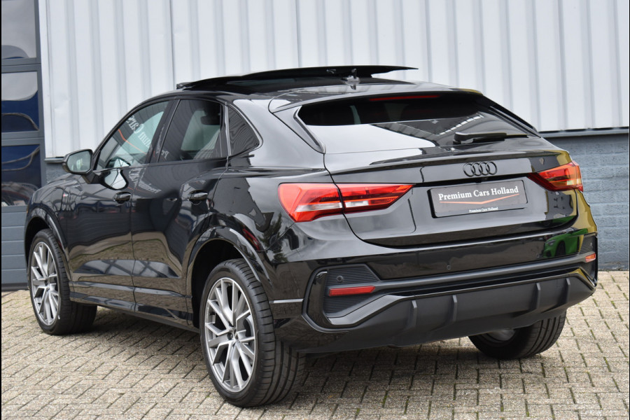 Audi Q3 Sportback 45 TFSI e S-Line 245 Pk Black Ed Pano Navi Memory Keyless Camera 20 Inch