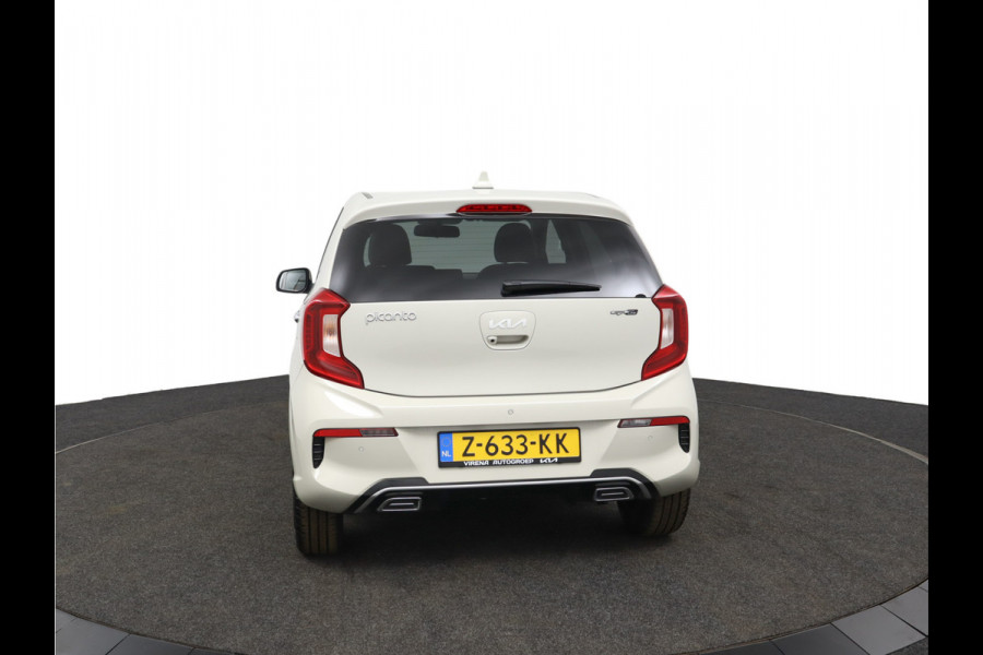 Kia Picanto 1.0 DPi GT-Line Apple Carplay/Android Auto - Cruise Control - Climate Control - Lederen Bekleding - Navigatie - Achteruitrijcamera - Fabrieksgarantie tot 04-2031
