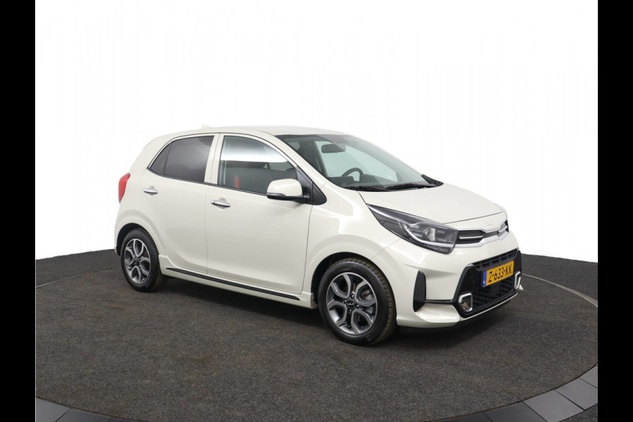 Kia Picanto 1.0 DPi GT-Line Apple Carplay/Android Auto - Cruise Control - Climate Control - Lederen Bekleding - Navigatie - Achteruitrijcamera - Fabrieksgarantie tot 04-2031
