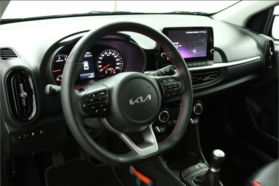 Kia Picanto 1.0 DPi GT-Line Apple Carplay/Android Auto - Cruise Control - Climate Control - Lederen Bekleding - Navigatie - Achteruitrijcamera - Fabrieksgarantie tot 04-2031