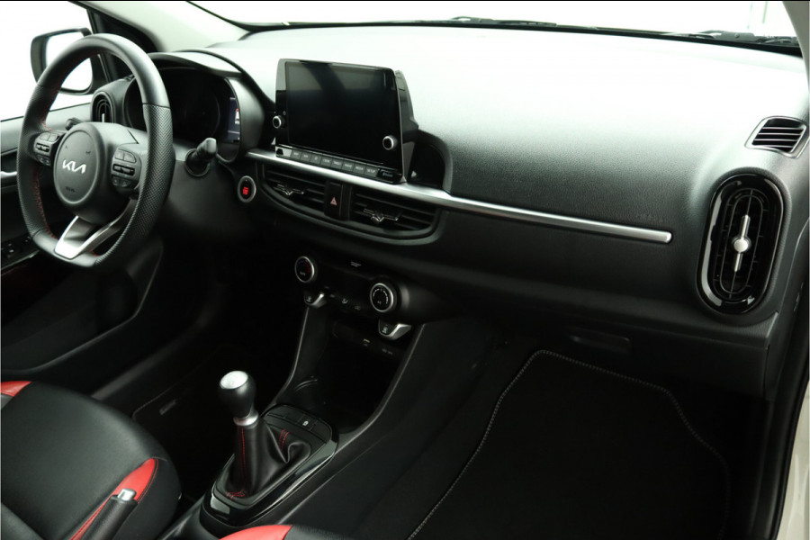Kia Picanto 1.0 DPi GT-Line Apple Carplay/Android Auto - Cruise Control - Climate Control - Lederen Bekleding - Navigatie - Achteruitrijcamera - Fabrieksgarantie tot 04-2031