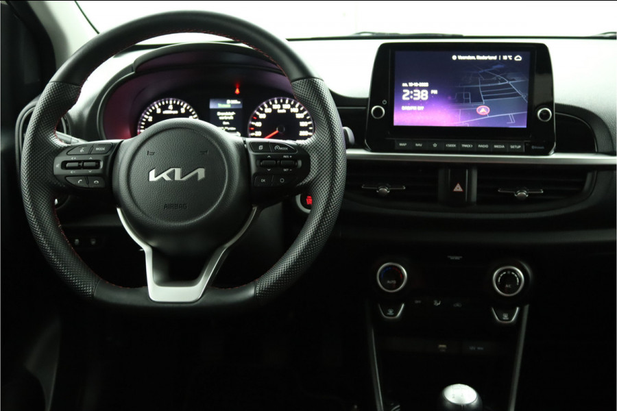 Kia Picanto 1.0 DPi GT-Line Apple Carplay/Android Auto - Cruise Control - Climate Control - Lederen Bekleding - Navigatie - Achteruitrijcamera - Fabrieksgarantie tot 04-2031