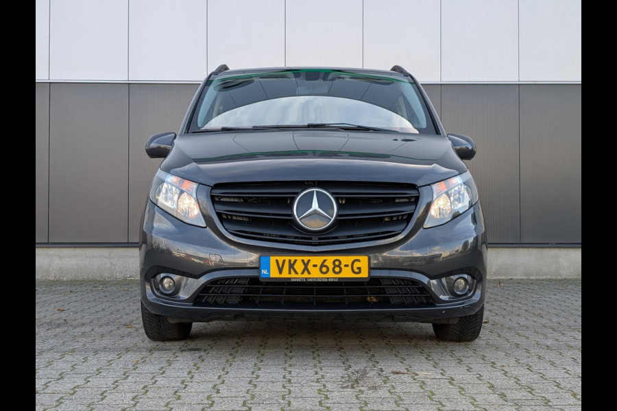 Mercedes-Benz Vito 119CDI AUTOMAAT DUBBELE CABINE 2X SCHUIFDEUR LANG LEDER PDC CRUISE CLIMATE CONTROL STOELVERWARMING