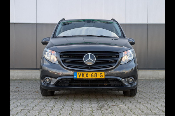 Mercedes-Benz Vito 119CDI AUTOMAAT DUBBELE CABINE 2X SCHUIFDEUR LANG LEDER PDC CRUISE CLIMATE CONTROL STOELVERWARMING