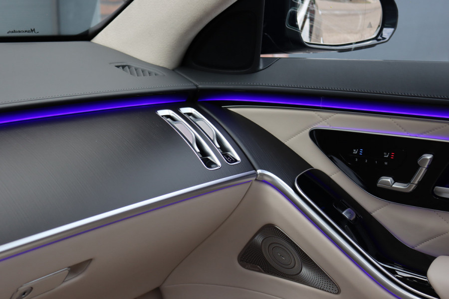 Mercedes-Benz S-Klasse 580 V8 4MATIC Lang AMG Line | Airmatic | Achterasbesturing | Distronic+ | Standkachel | Burmester | HUD | Zonweringspakket | MBUX Tablet | Exclusief Leder | Digital Light | 3D-Display | Mercedes-Benz S-Klasse 580 V8 4MATIC Lang AMG Line | Airmatic | Achterasbesturing | Distronic+ | Standkachel | Burmester | HUD | Zonweringspakket | MBUX Tablet | Exclusief Leder | Digital Light | 3D-Display |