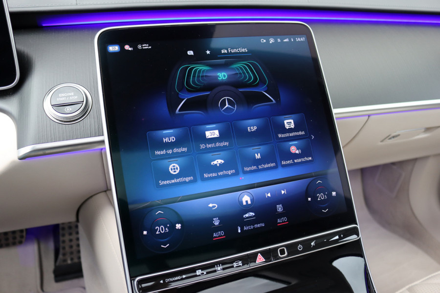 Mercedes-Benz S-Klasse 580 V8 4MATIC Lang AMG Line | Airmatic | Achterasbesturing | Distronic+ | Standkachel | Burmester | HUD | Zonweringspakket | MBUX Tablet | Exclusief Leder | Digital Light | 3D-Display | Mercedes-Benz S-Klasse 580 V8 4MATIC Lang AMG Line | Airmatic | Achterasbesturing | Distronic+ | Standkachel | Burmester | HUD | Zonweringspakket | MBUX Tablet | Exclusief Leder | Digital Light | 3D-Display |