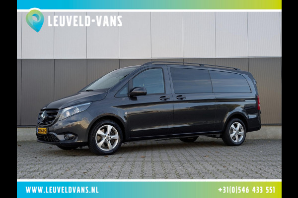 Mercedes-Benz Vito 119CDI AUTOMAAT DUBBELE CABINE 2X SCHUIFDEUR LANG LEDER PDC CRUISE CLIMATE CONTROL STOELVERWARMING