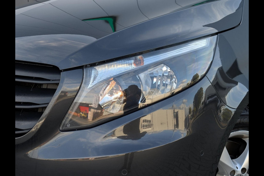Mercedes-Benz Vito 119CDI AUTOMAAT DUBBELE CABINE 2X SCHUIFDEUR LANG LEDER PDC CRUISE CLIMATE CONTROL STOELVERWARMING
