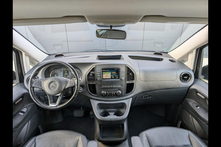 Mercedes-Benz Vito 119CDI AUTOMAAT DUBBELE CABINE 2X SCHUIFDEUR LANG LEDER PDC CRUISE CLIMATE CONTROL STOELVERWARMING